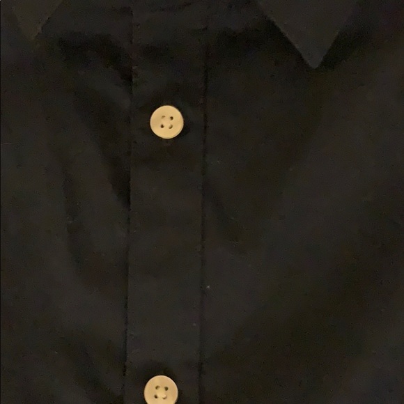 H&M navy dress shirt men’s xs - Picture 2 of 4